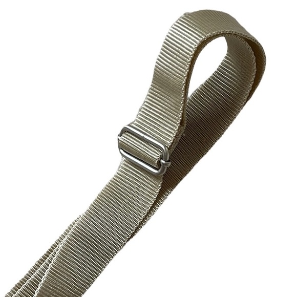 Baggallini Zipper Adjustable Crossbody Travel Bag, Champagne Color - Picture 11 of 11